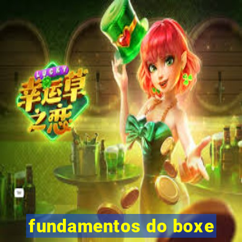 fundamentos do boxe